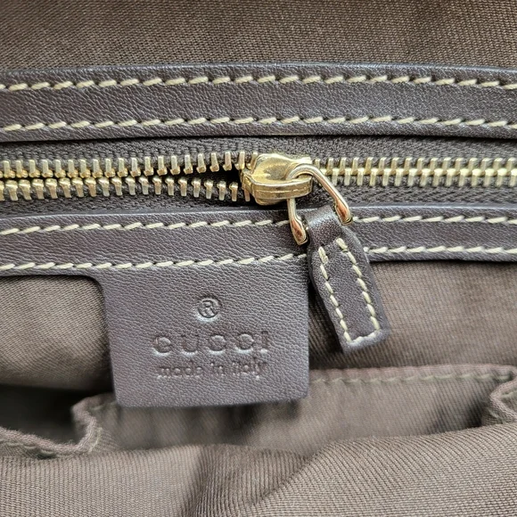 GUCCI GG Crystal Hand Bag Coated Canvas..Authentic..w/COA - Picture 8 of 17